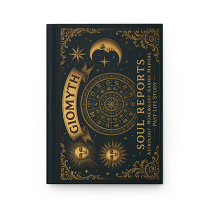 Astrology Soul Reports Hardcover Journal — Giomyth Zodiac Grimmoire