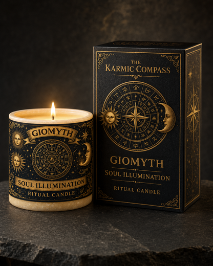Soul Illumination Ritual Candle with Accessories
