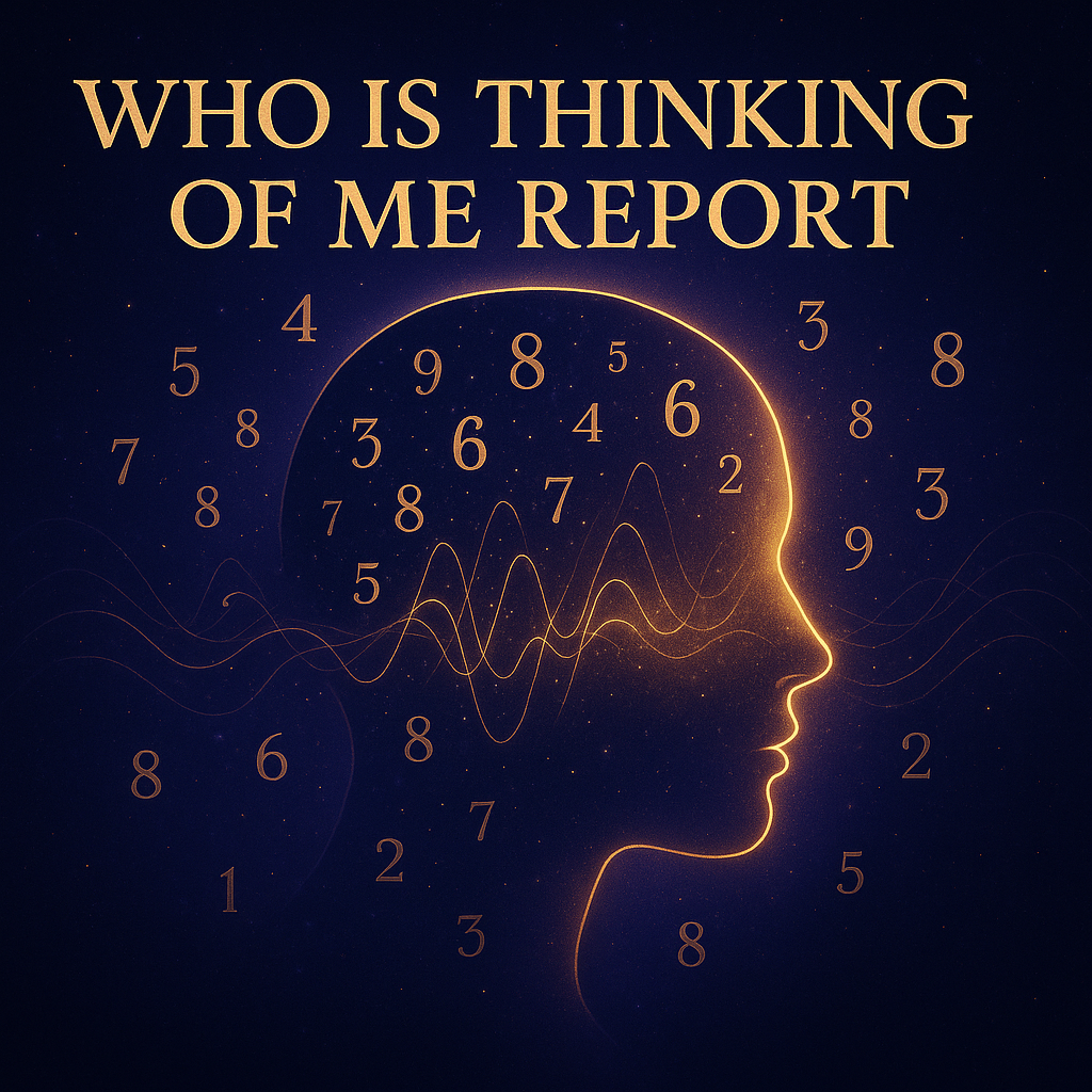 ⭐ WHO IS THINKING ABOUT ME TODAY?